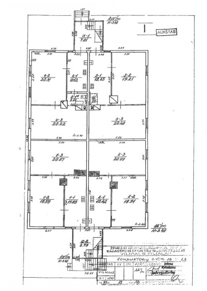 Parduodamas butas Konduktorių g., Naujininkai, Vilniaus m., Vilniaus m. sav., 52.32 m² ploto 2 kambariai 10