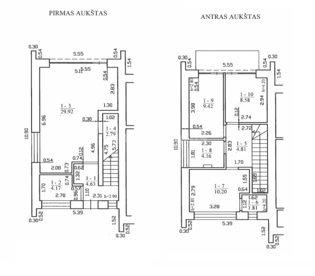 Parduodamas butas Žolynų g., Druskininkų m., Druskininkų sav., 80 m2 ploto, 4 kambariai 9