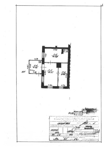 Parduodamas butas Subačiaus g., Rasos, Vilniaus m., Vilniaus m. sav., 42.75 m² ploto 3 kambariai 9