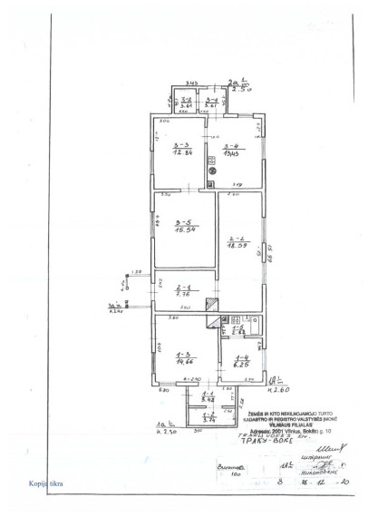 Parduodamas butas Vinkšnų g., Paneriai, Vilniaus m., Vilniaus m. sav., 49.03 m² ploto 2 kambariai 17
