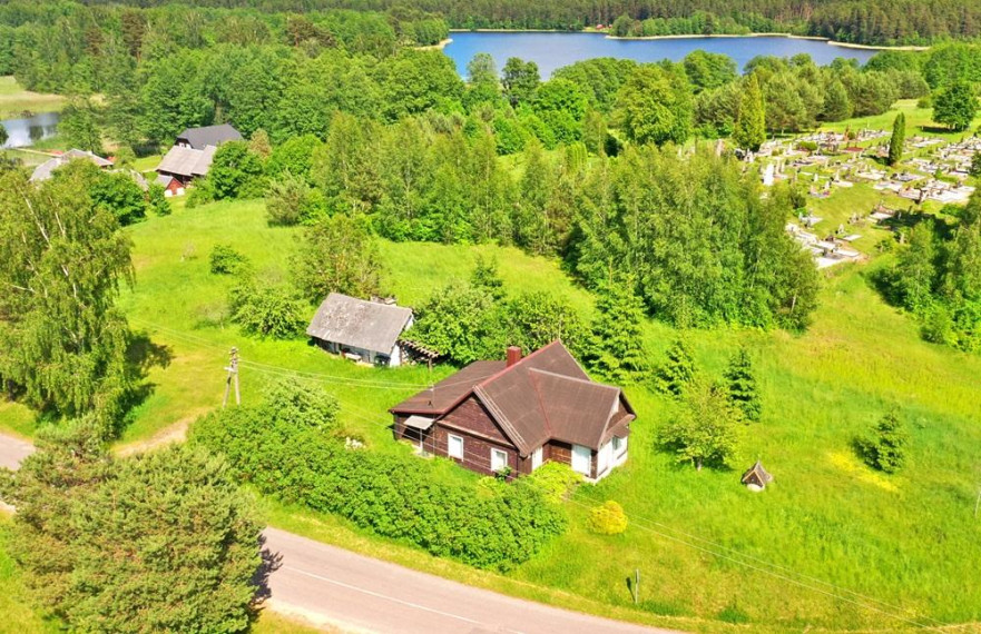 Parduodamas namas Malūno g., Ginučių k., Ignalinos r. sav., 80.00 m² ploto 3 kambariai 1