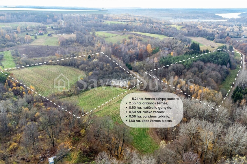 Parduodamas  sklypas Tadaravos k., Kaišiadorių r. sav., 510 a ploto 4