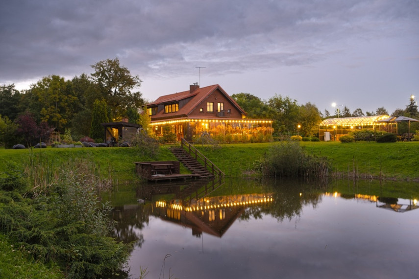 Parduodamos maitinimo, paslaugų, prekybos patalpos Placio g., Karklės k., Klaipėdos r. sav., 300.88 m2 ploto 1