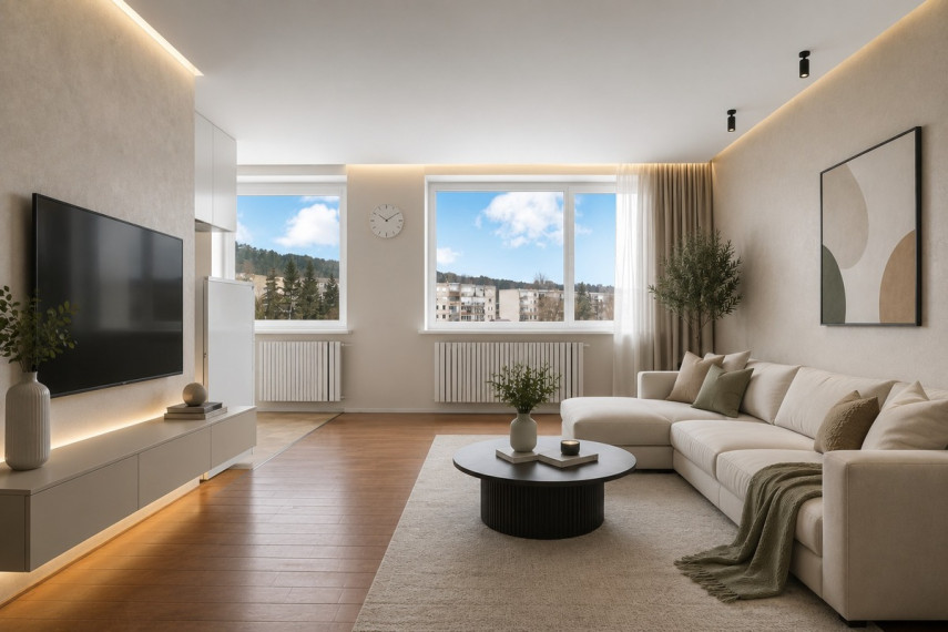 Parduodamas butas Sėlių g., Žvėrynas, Vilniaus m., Vilniaus m. sav., 65.8 m2 ploto, 3 kambariai 4