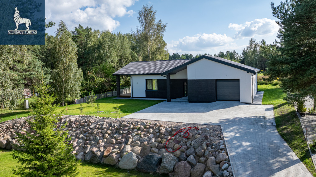 Parduodamas namas Jazminų g., Bajorų k., Vilniaus r. sav., 177 m2 ploto, 1 aukštai 2