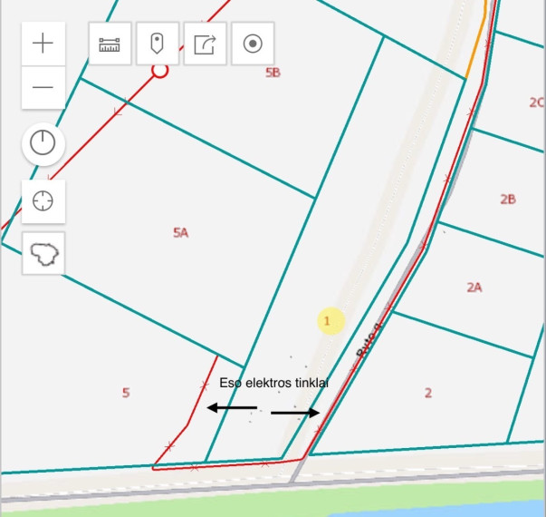 Parduodamas  sklypas Ryto g., Voveriškių k., Šiaulių r. sav., 22.31 a ploto 10