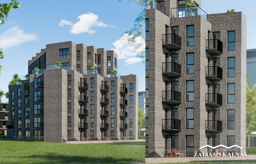 Parduodamas butas Varpo g., Žaliakalnis, Kauno m., Kauno m. sav., 62.57 m² ploto 3 kambariai 3