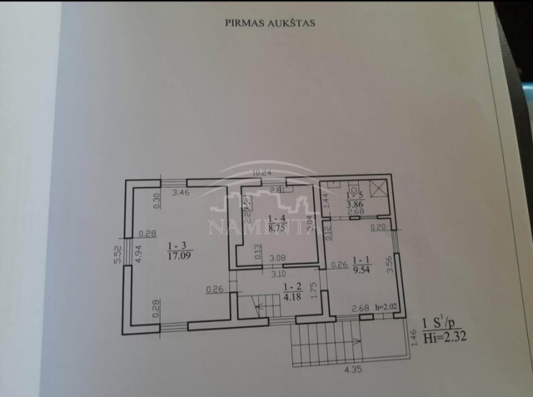 Parduodamas namas Derceklių k., Klaipėdos r. sav., 60 m2 ploto, 2 aukštai 8