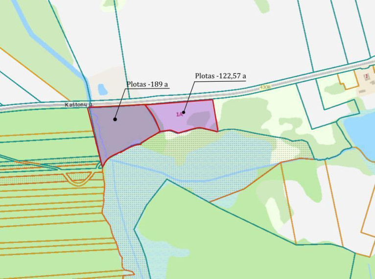 Parduodamas  sklypas Šalkiškių k., Širvintų r. sav., 311.57 a ploto 8
