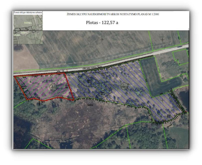 Parduodamas  sklypas Šalkiškių k., Širvintų r. sav., 311.57 a ploto 9
