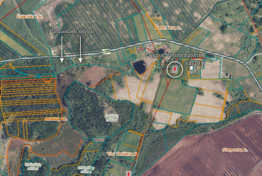 Parduodamas  sklypas Šalkiškių k., Širvintų r. sav., 311.57 a ploto 16