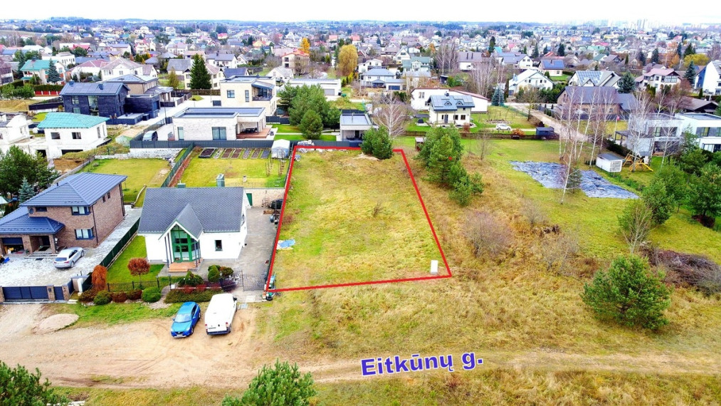 Parduodamas  sklypas Eitkūnų g., Pilaitė, Vilniaus m., Vilniaus m. sav., 10 a ploto 5