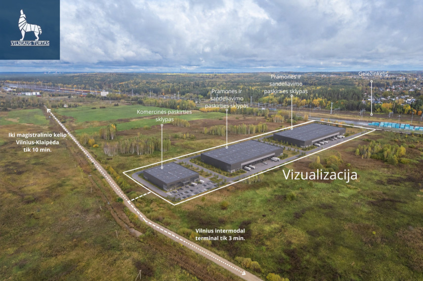 Parduodamas  sklypas Vandenvietės g., Baltosios Vokės k., Vilniaus r. sav., 588.87 a ploto 1