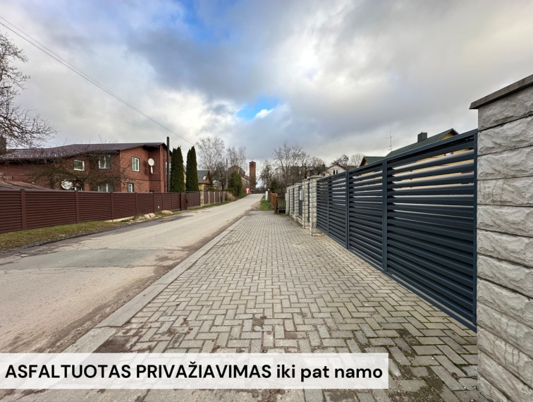 Parduodamas namas Mokyklos g., Lentvario m., Trakų r. sav., 125.1 m2 ploto, 1 aukštai 22