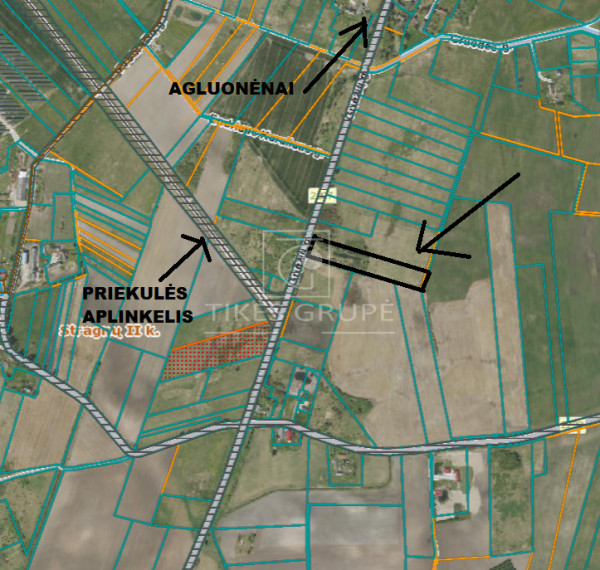 Parduodamas  sklypas Griežių k., Klaipėdos r. sav., 139 a ploto 2