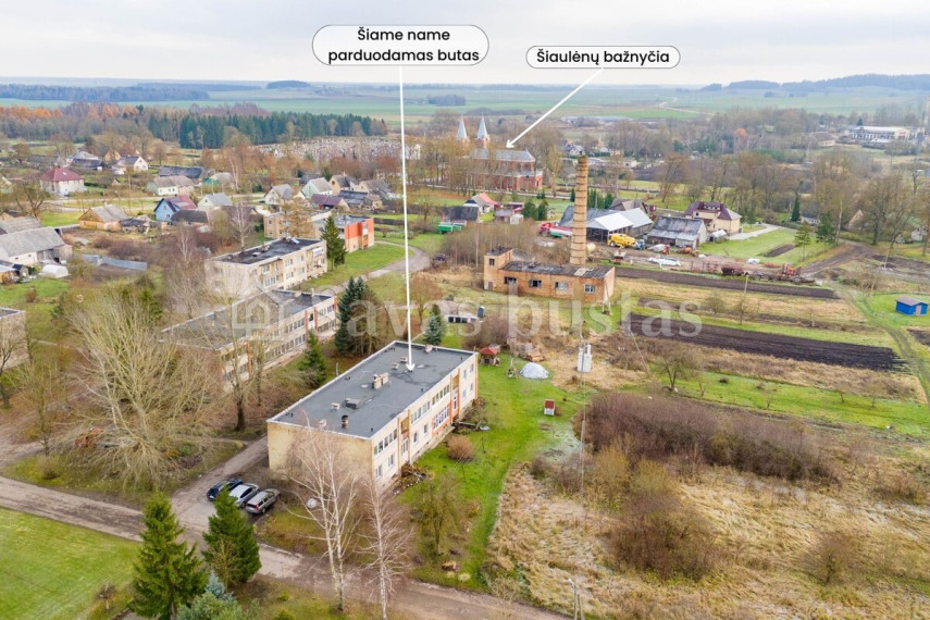 Parduodamas butas Draugystės g., Šiaulėnų mstl., Radviliškio r. sav., 86.79 m2 ploto, 4 kambariai 2