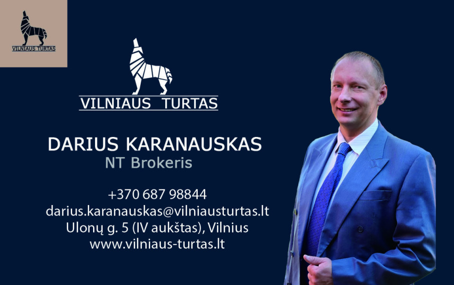 Parduodamas butas Krivių g., Užupis, Vilniaus m., Vilniaus m. sav., 45 m2 ploto, 2 kambariai 21