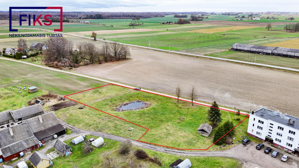 Parduodamas sklypas Jaunimo g., Smilgių k., Marijampolės sav., 38.47 a ploto 3