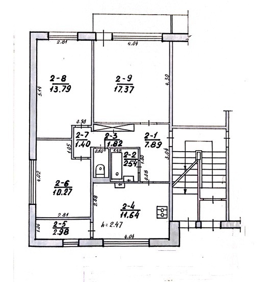 Parduodamas butas Taikos g., Vidiškių mstl., 69.1 kv.m ploto 37