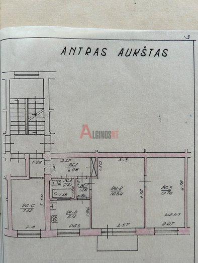 Parduodamas butas Kretingos g., Miško, Klaipėdos m., Klaipėdos m. sav., 51 m² ploto 3 kambariai 11