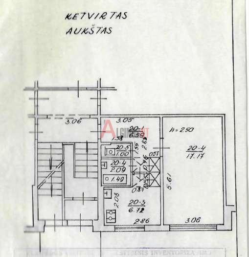 Parduodamas butas Naikupės g., Žvejybos uostas, Klaipėdos m., Klaipėdos m. sav., 33 m² ploto 1 kambarys 6