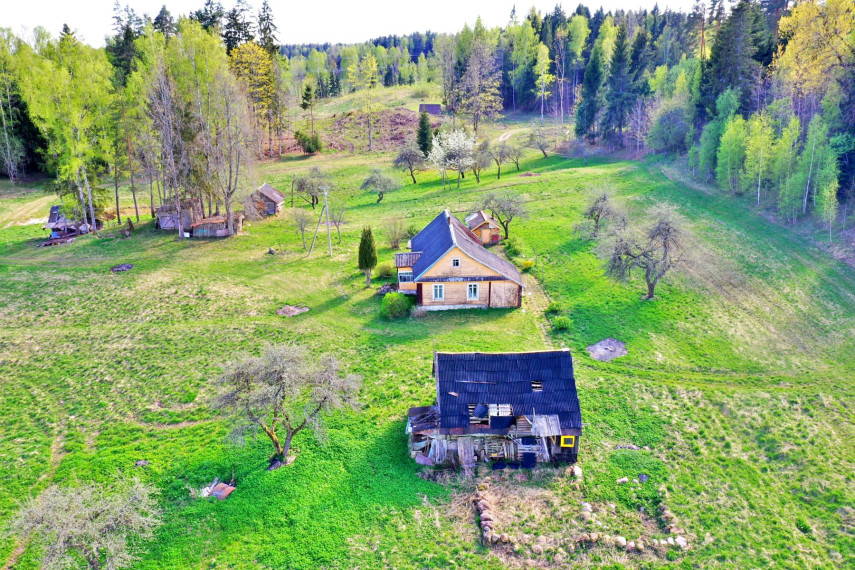 Parduodamas namas Gudėniškės k., Zarasų r. sav., 84.00 m² ploto 3 kambariai 2