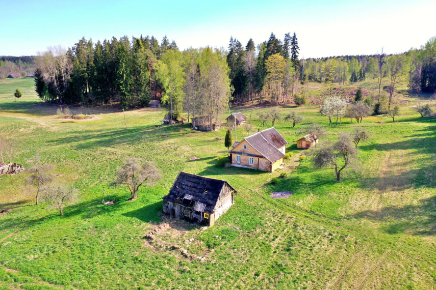 Parduodamas namas Gudėniškės k., Zarasų r. sav., 84.00 m² ploto 3 kambariai 3