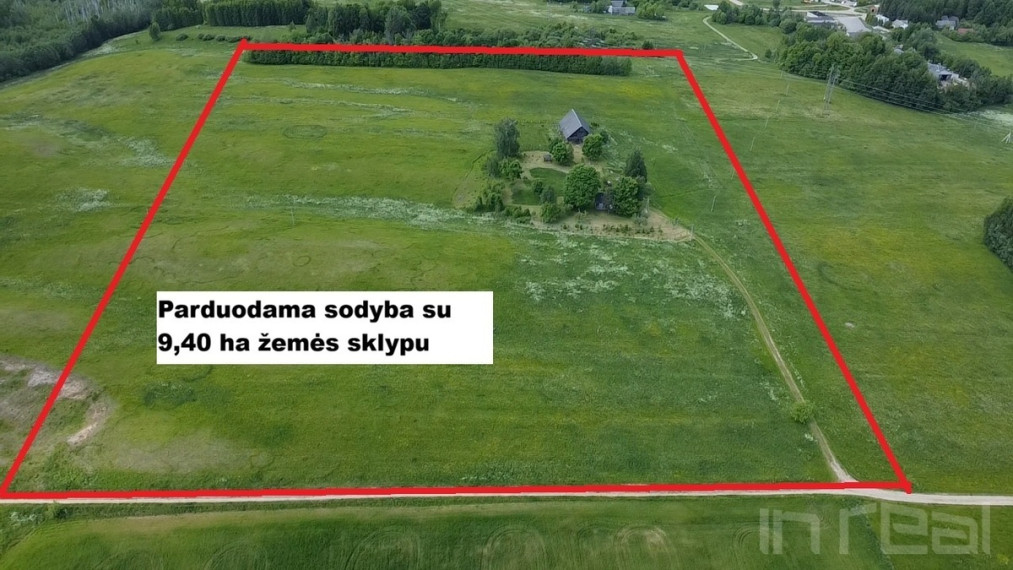 Paraduodamas namas/sodyba šalia Utenos, Kaliekiuose su dideliu žemės sklypu 1