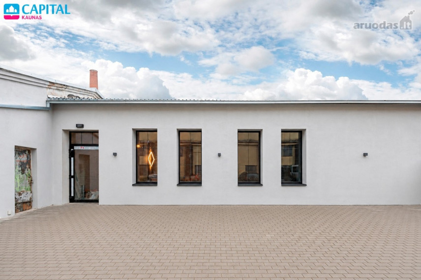 Nuomojamos administracinės, kitos paskirties, paslaugų, prekybos, sandėliavimo patalpos Kaunakiemio g., Centras, Kauno m., Kauno m. sav., 120 m2 ploto 1