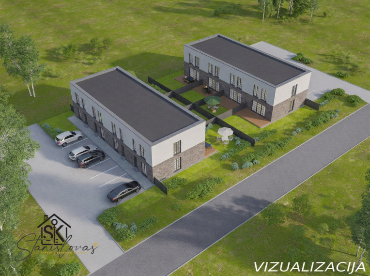 Nauji kotedžai Trušeliuose – „Luknojų Kotedžai“ 3