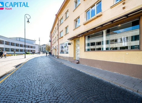 Parduodamos administracinės, paslaugų, prekybos patalpos Vilniaus g., Senamiestis, Vilniaus m., Vilniaus m. sav., 53.68 m2 ploto