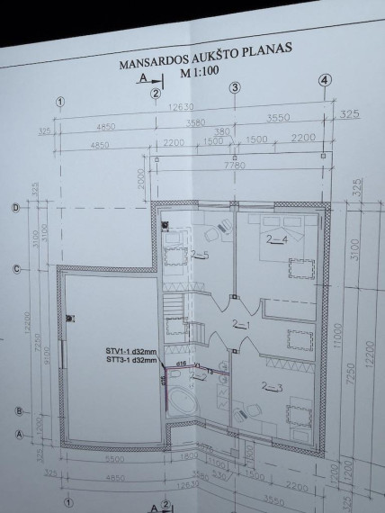 Parduodamas namas Spindulio g., Ryškėnų k., Telšių r. sav., 155.42 m² ploto 4 kambariai 12