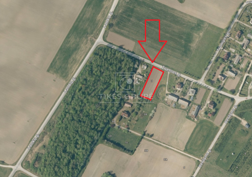 Parduodamas  sklypas Lapių k., Klaipėdos r. sav., 20 a ploto 1