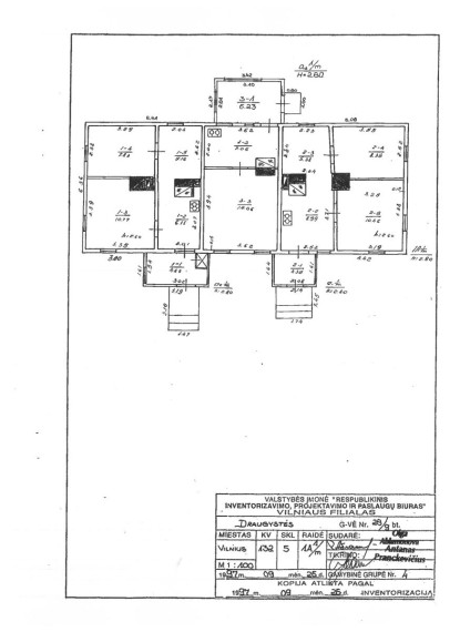 Parduodamas butas Draugystės g., Naujoji Vilnia, Vilniaus m., Vilniaus m. sav., 36.53 m² ploto 3 kambariai 11