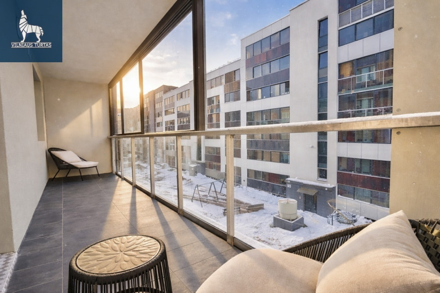 Parduodamas butas Daugėliškio g., Šnipiškės, Vilniaus m., Vilniaus m. sav., 69.72 m2 ploto, 3 kambariai 12