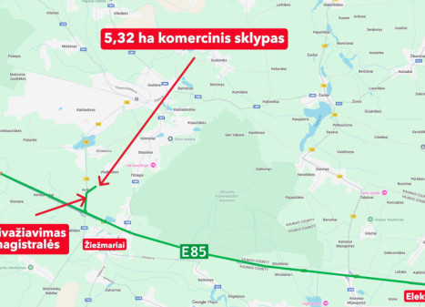Parduodamas kitos paskirties sklypas Kalno g., Vladikiškių k., Kaišiadorių r. sav., 532 a ploto