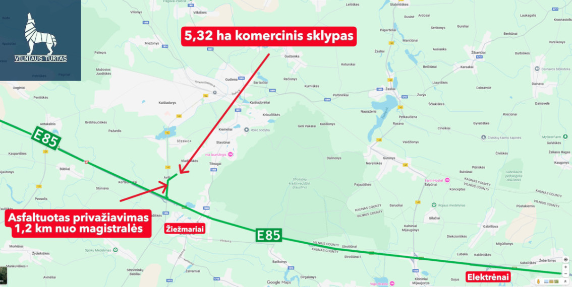 Parduodamas kitos paskirties sklypas Kalno g., Vladikiškių k., Kaišiadorių r. sav., 532 a ploto 1