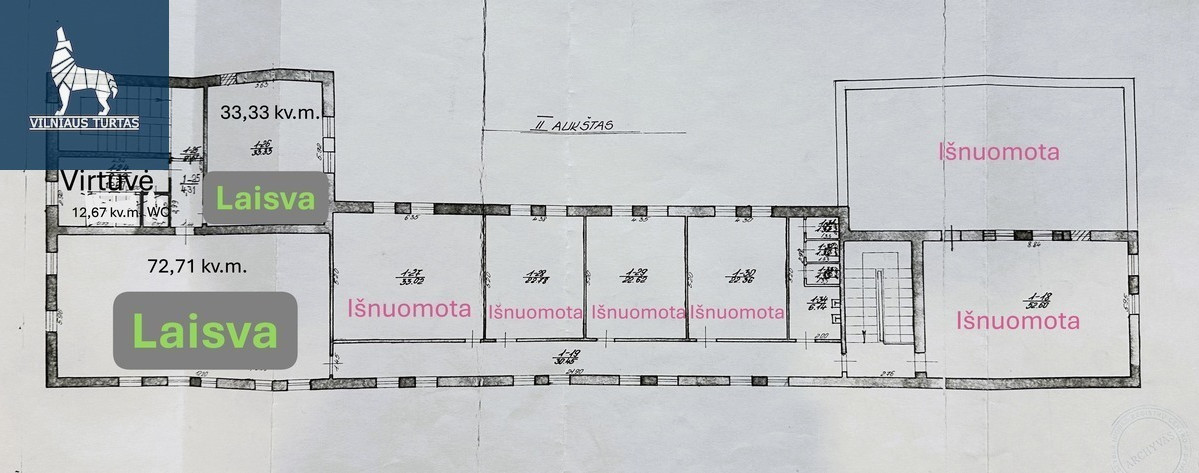 Nuomojamos administracinės, kitos paskirties patalpos Ateities g., Pramonės, Panevėžio m., Panevėžio m. sav., 46 m2 ploto 18