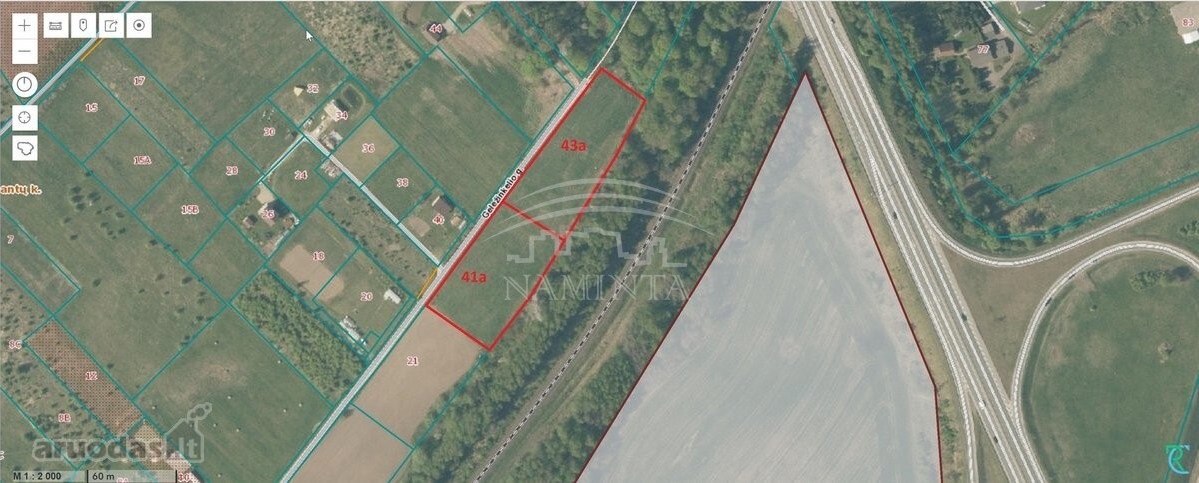 Parduodamas  sklypas Kalotės k., Klaipėdos r. sav., 41 a ploto 2