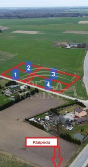Parduodamas  sklypas Vytaučių k., Klaipėdos r. sav., 21 a ploto 3