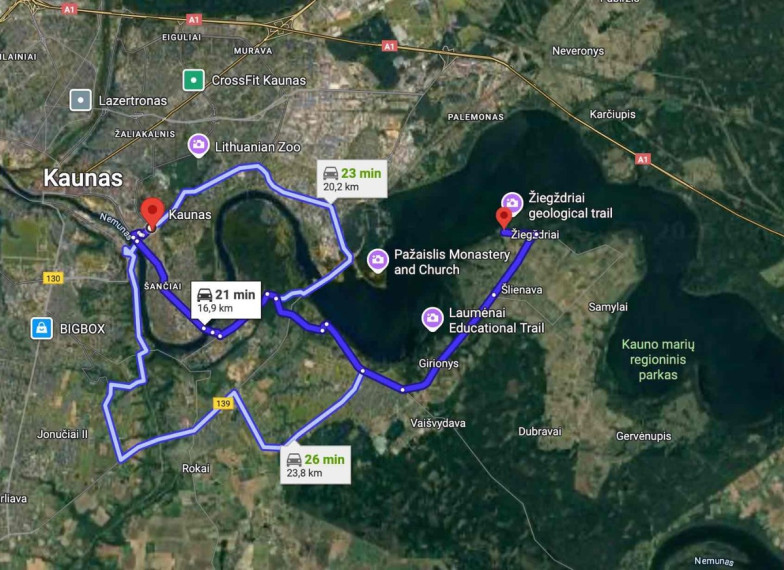 Parduodamas  sklypas Kauno r. sav., Žiegždrių k., Kalniškių g., 78 a ploto 10