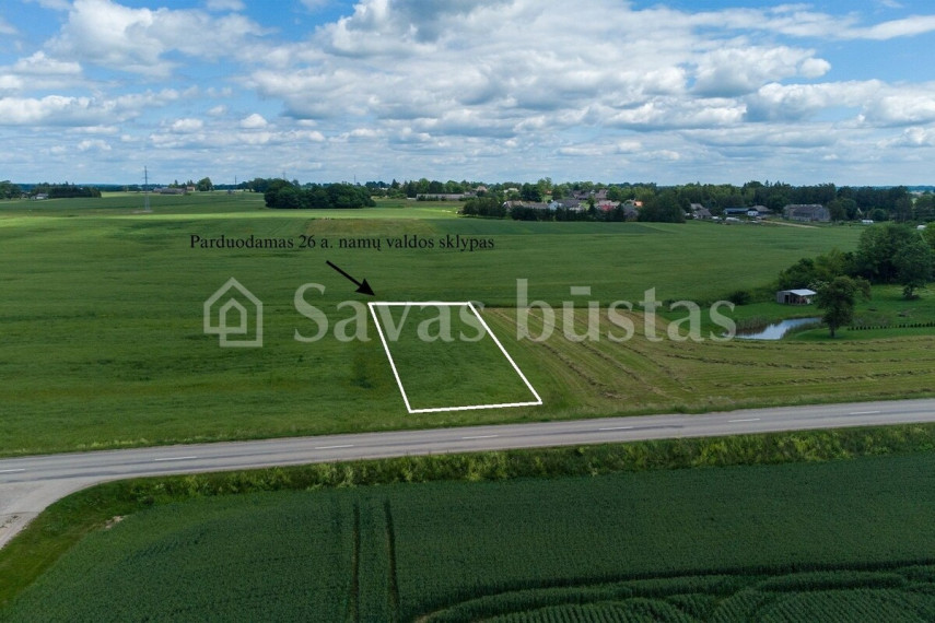 Parduodamas  sklypas Marijampolės sav., Patilčių k., 1 a ploto 1