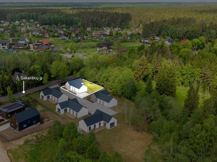 Parduodamas namas Sakališkių g., Balsiai, Vilniaus m., Vilniaus m. sav., 135 m2 ploto, 1 aukštai 26