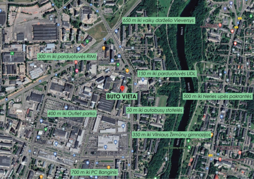 Parduodamas butas Žirmūnų g., Žirmūnai, Vilniaus m., Vilniaus m. sav., 30 m2 ploto, 2 kambariai 17
