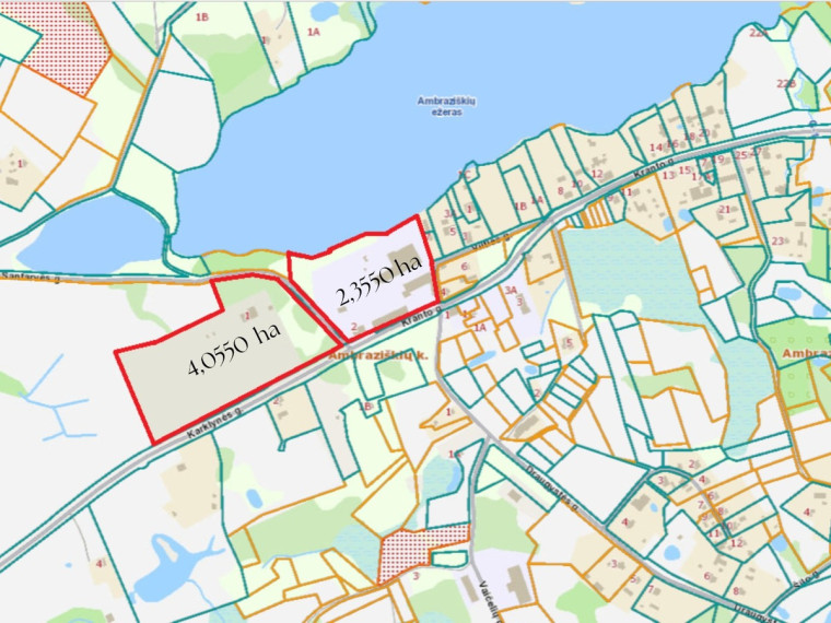 Parduodamas namas Kranto g., Ambraziškių k., Molėtų r. sav., 3996 m2 ploto, 3 aukštai 35