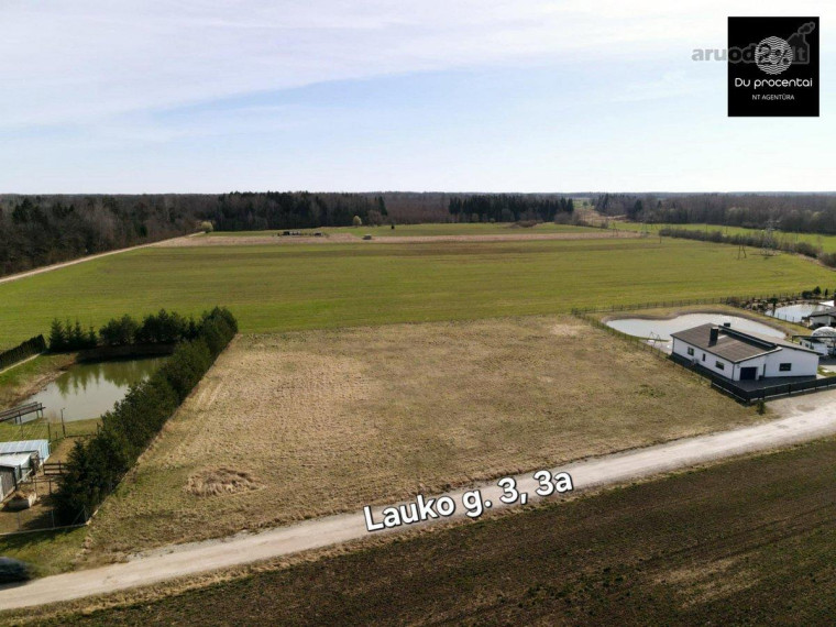 Parduodamas sklypas Lauko g., Bubių k., Šiaulių r. sav., 24.85 a ploto 3
