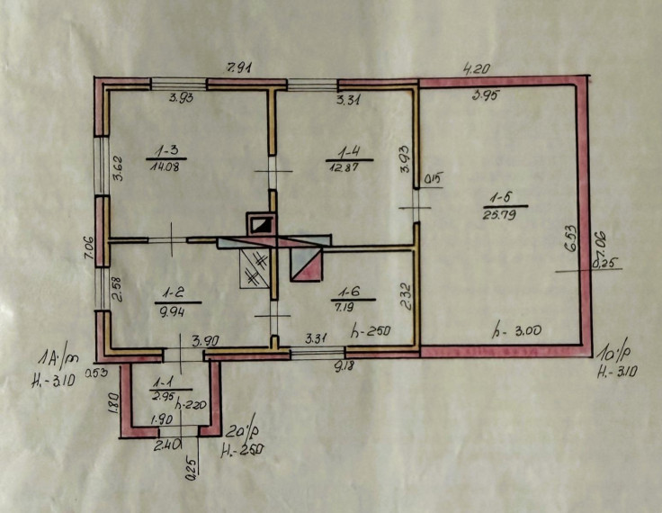 Parduodamas namas Užtvankos g., Rinkuškių k., Biržų r. sav., 72.82 m² ploto 3 kambariai 11