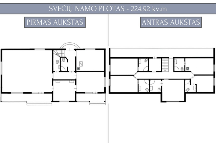 Parduodamas namas Švento g., Senos Pašaminės k., Švenčionių r. sav., 745 m2 ploto 34