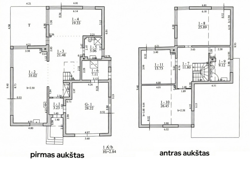 Parduodamas namas Kaštonų 2-oji g., Kvecių k., Kretingos r. sav., 208.44 m2 ploto, 2 aukštai 15
