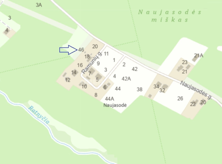 Parduodamas namų valdos paskirties sklypas Naujasodės g., Naujasodės k., Druskininkų sav., 16.41 a ploto 15